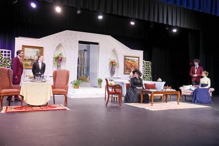 Centennial High students act onstage